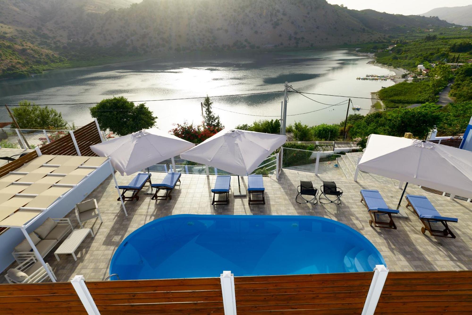 Lake View Suites Kávallos المظهر الخارجي الصورة