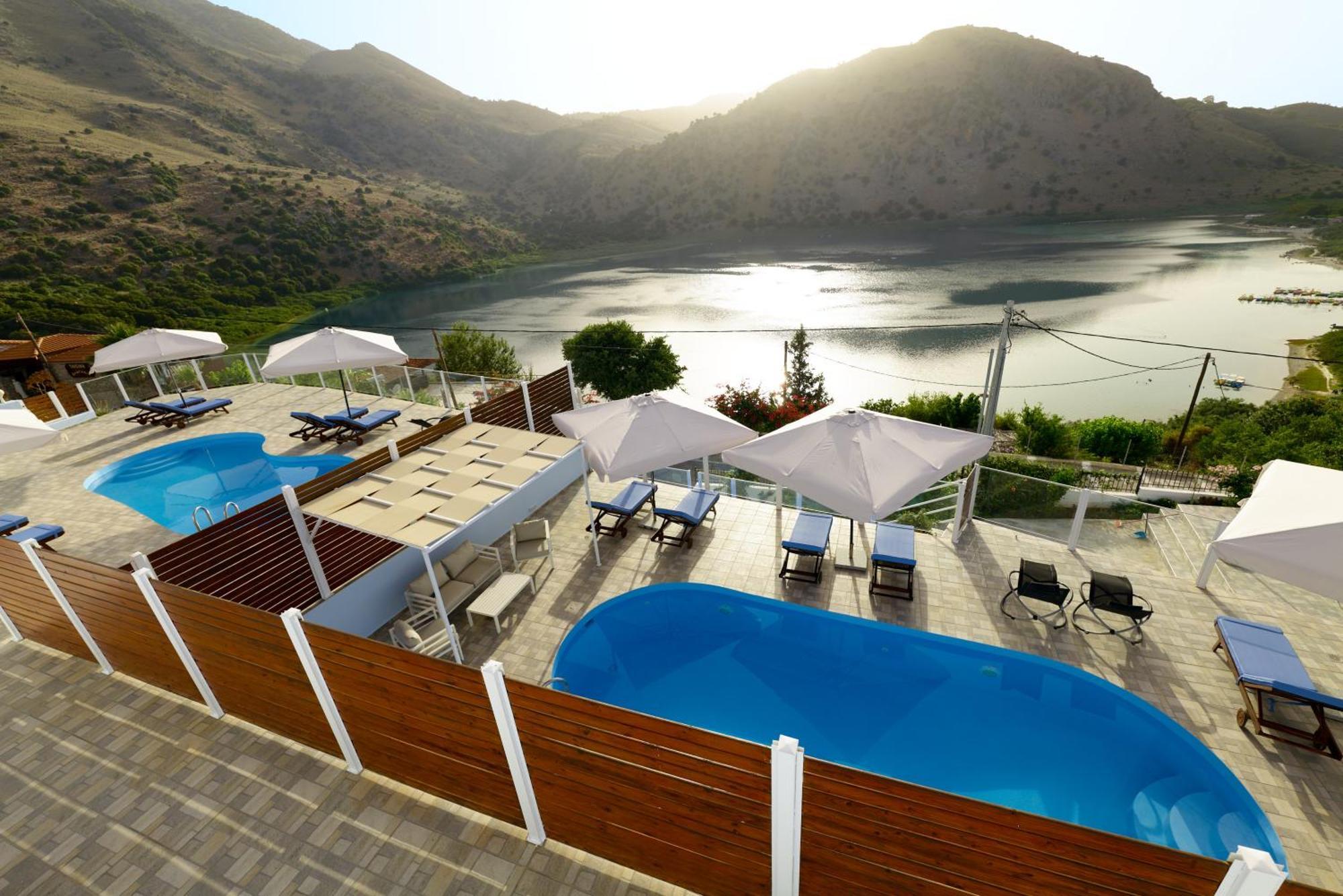 Lake View Suites Kávallos المظهر الخارجي الصورة